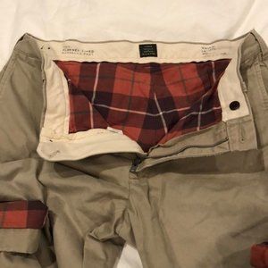 J.Crew Flannel Lined Barracks Pant